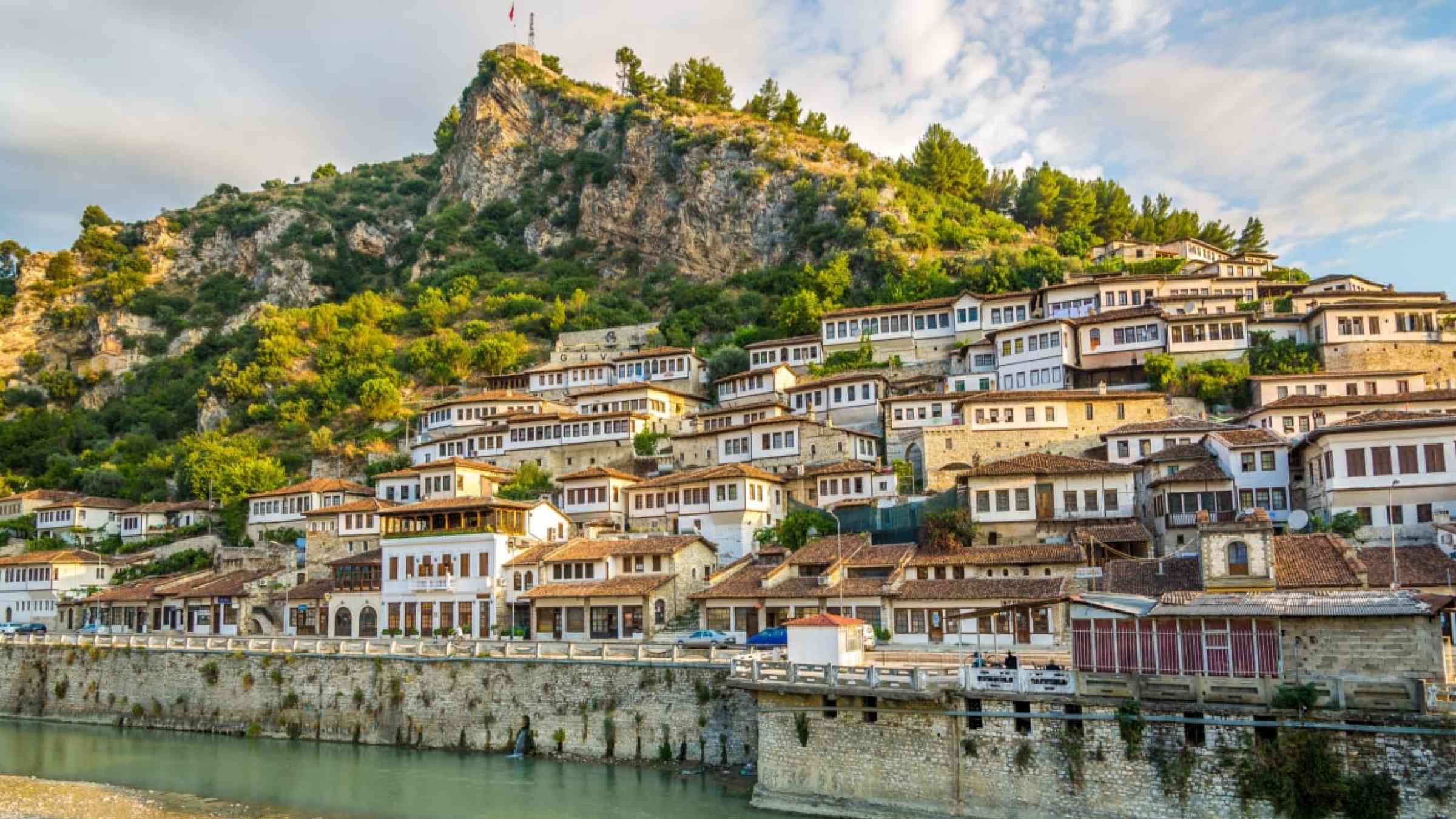 City of Berat in Albania.