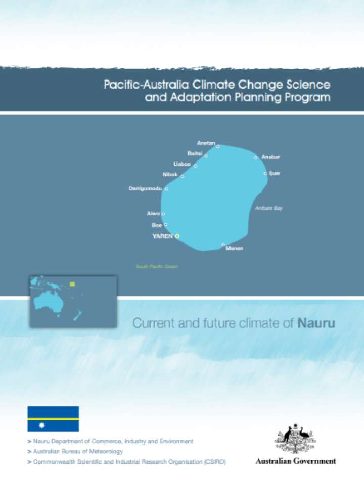 Cover and source: Pacific Climate Change Science