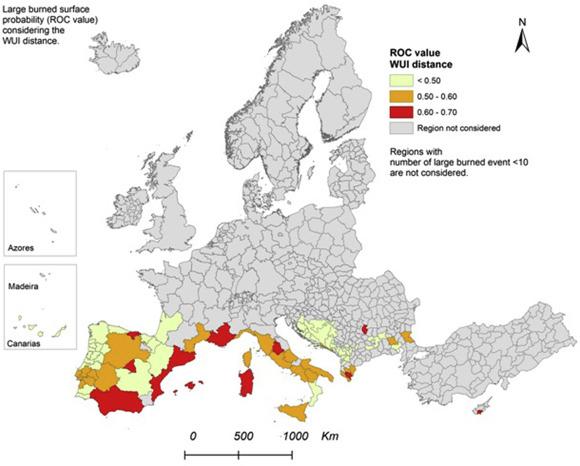 Wildfire Map Reveals Countries In Europe Most At Risk Of Catastrophic Fire Damage Preventionweb Net