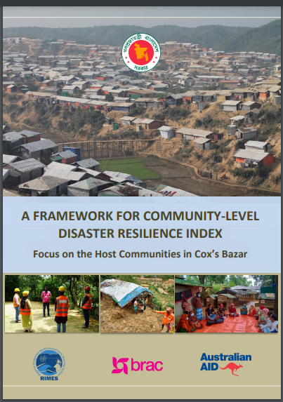 A Framework For Community-level Disaster Resilience Index: Focus On The ...