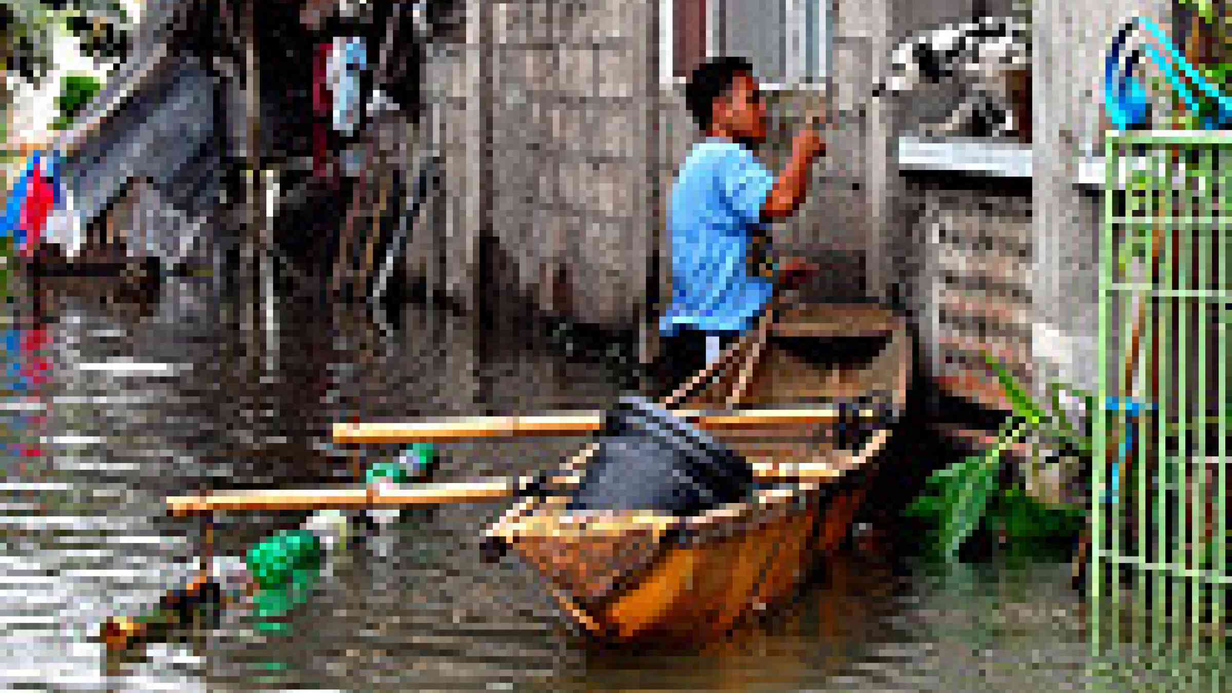 Floods in the Philippines by IRRI