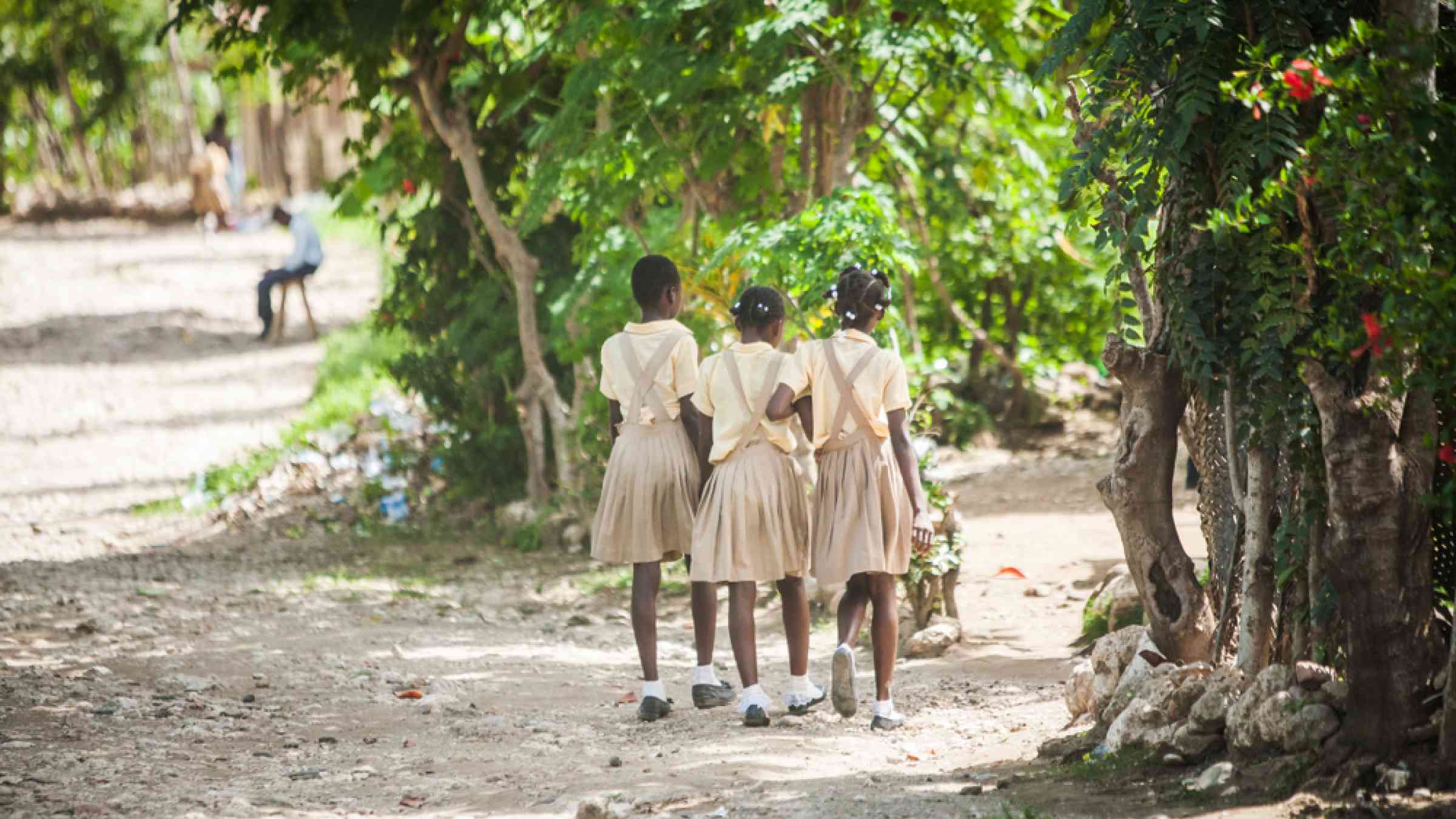 School in the Caribbean