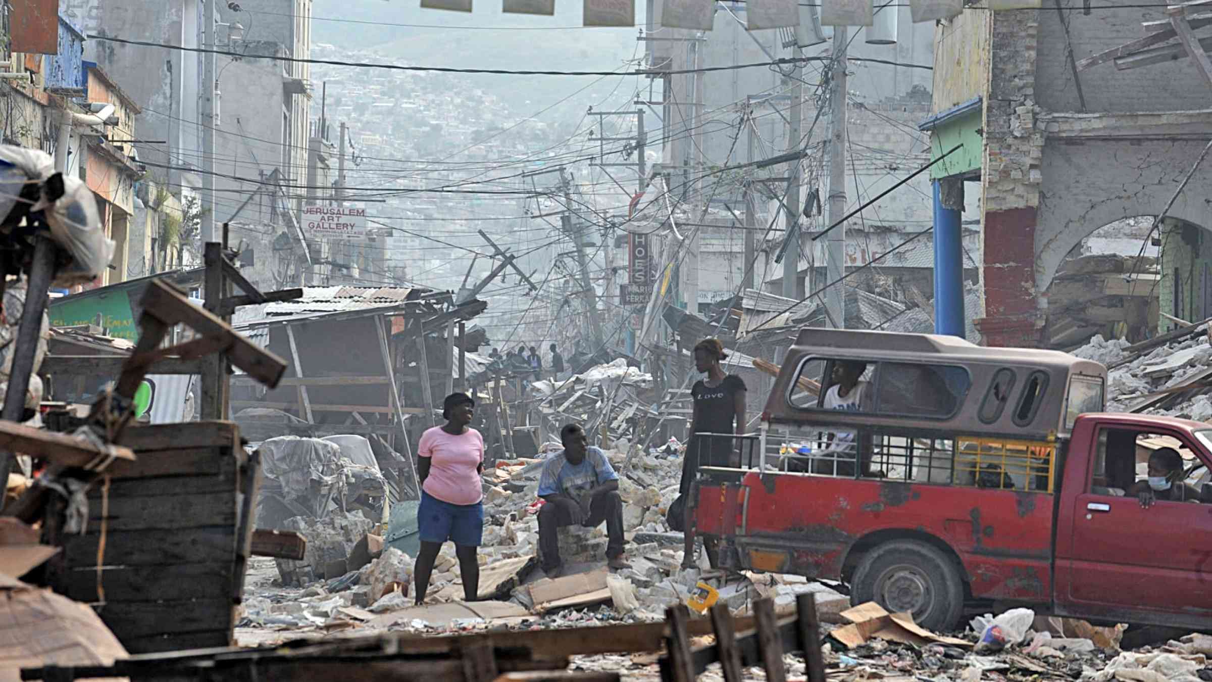 Haiti earthquake 2010