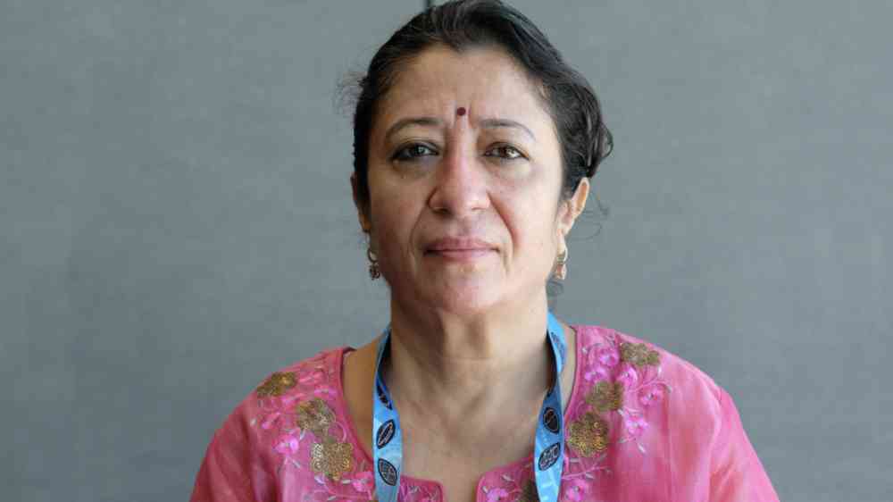 Bijal Brahmbhatt from the Mahila Housing Trust in India