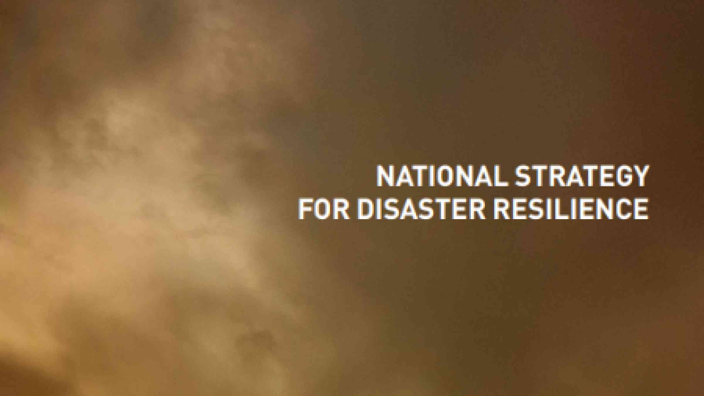 Australia: National Strategy For Disaster Resilience | PreventionWeb