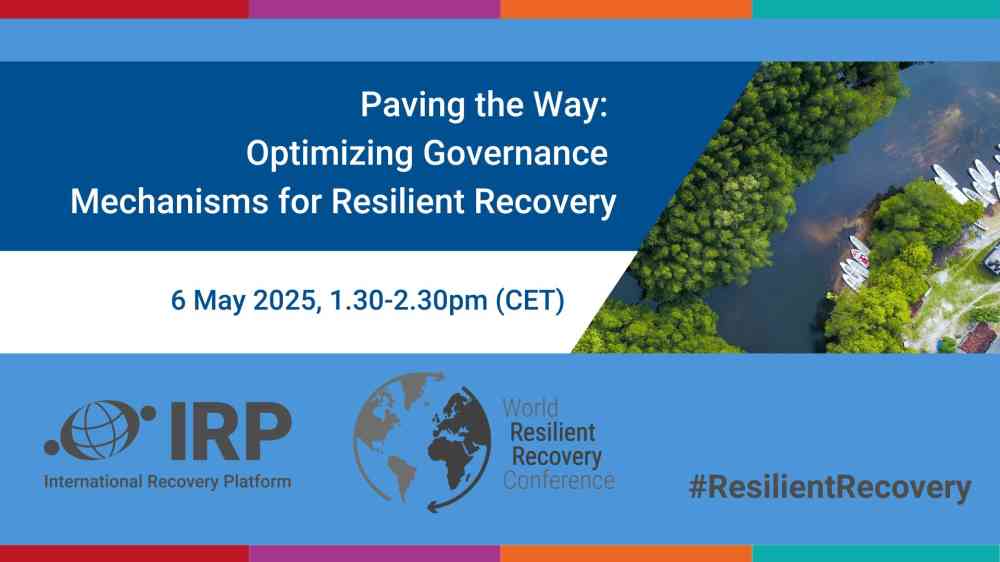 WRRC Webinar: Paving the Way: Optimizing Governance Mechanisms for Resilient Recovery