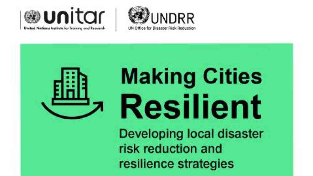 Banner for UNITAR-UNDRR MCR training