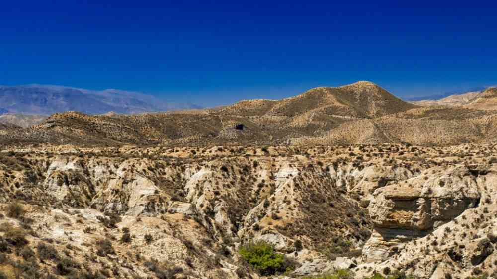 Heatwave desert in Spain 2022