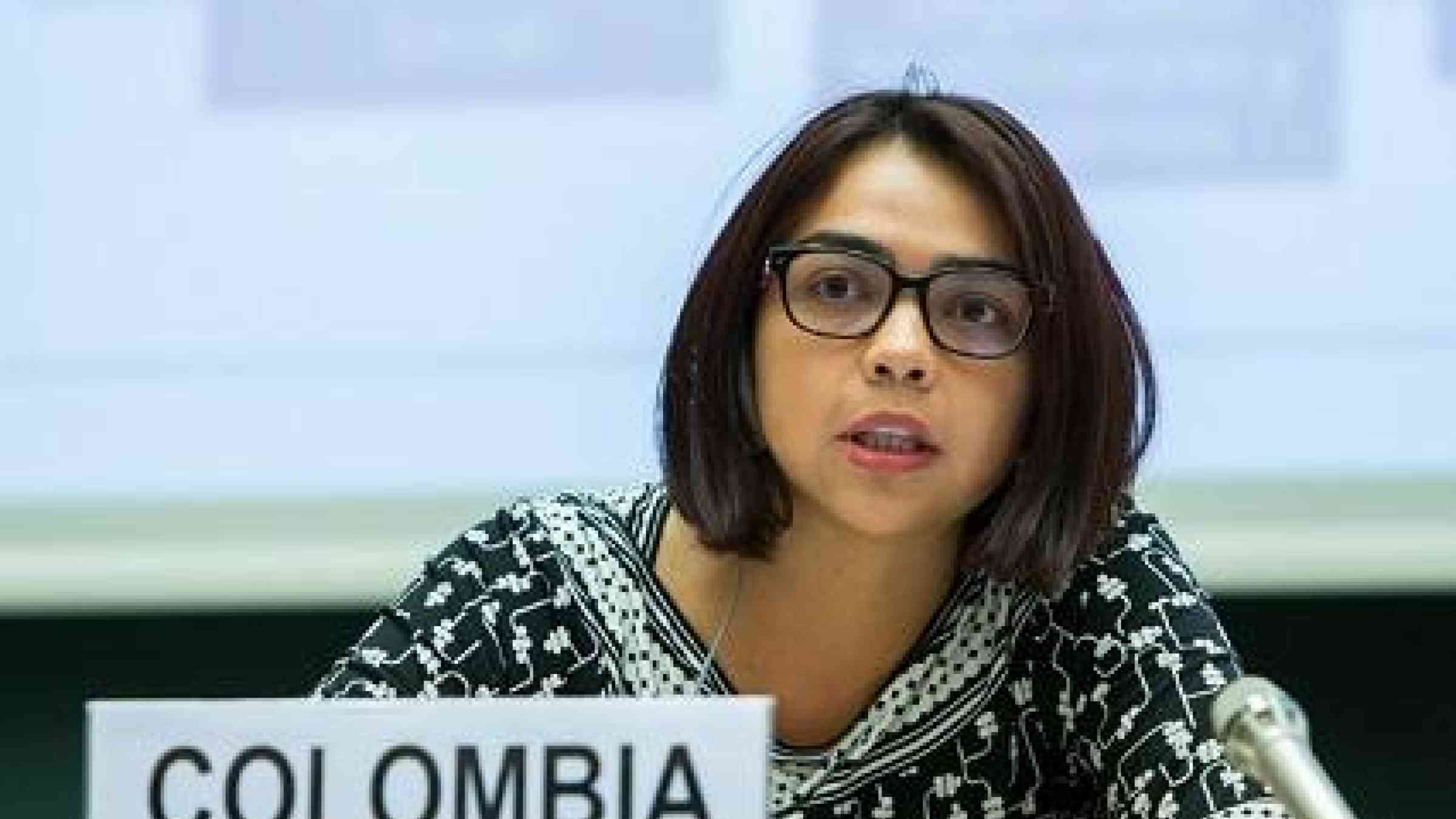 The Assistant Director ofRisk from Colombia’s Ministry of Finance and Public Credit, Ms Sandra Lucero Rodriguez Samacá:  “We have looked at risk as anopportunity, this means we are better prepared to face disasters.”