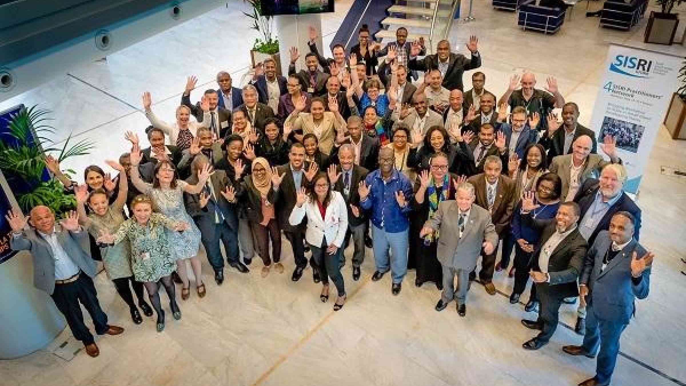 Group photo taken at the close of Small Islands Resilience Initiative  practitioners meeting (photo: GFDRR)