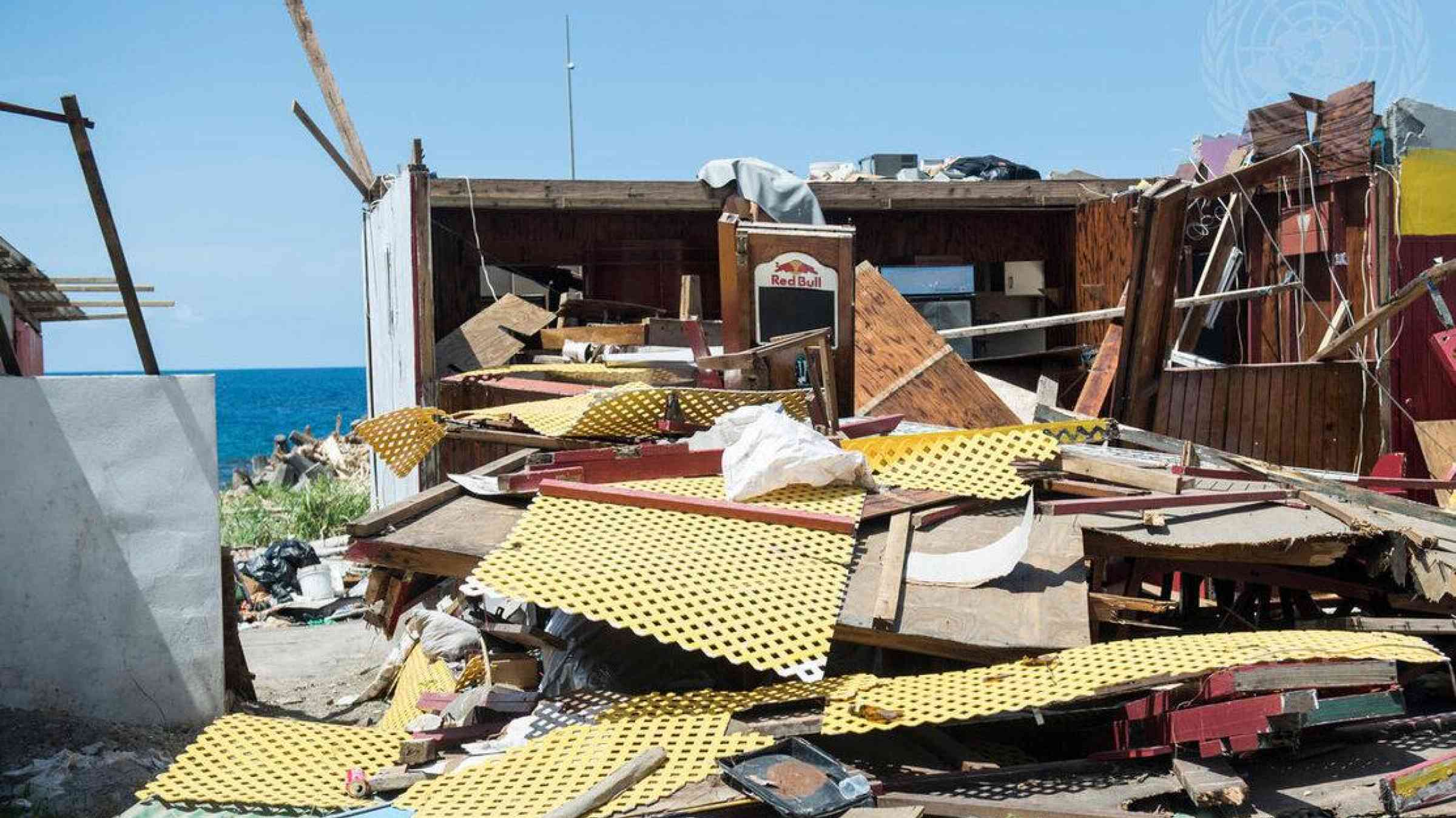 Aftermath of Hurricane Maria in Dominica, 2017. UN Photo/Rick Bajornas