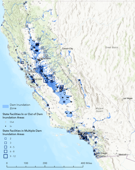 USA California damfailure risk Managing lowprobability hazards