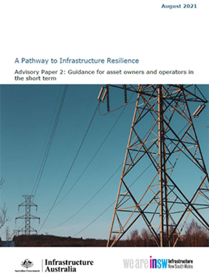 A Pathway to Infrastructure Resilience - Advisory Paper 2- Guidance for asset owners and operators in the short term