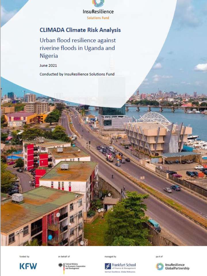 CLIMADA Climate Risk Analysis  Urban flood resilience against  riverine floods in Uganda and  Nigeria