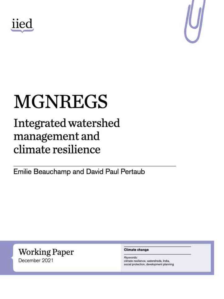 Cover of the report