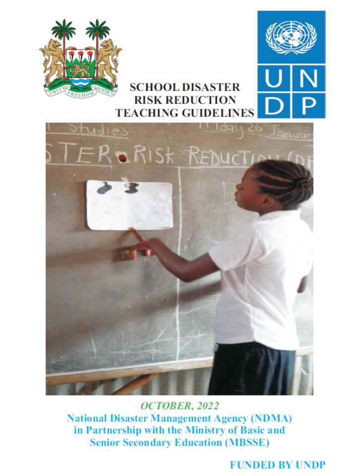 Thumbnail-School disaster risk reduction teaching guidelines
