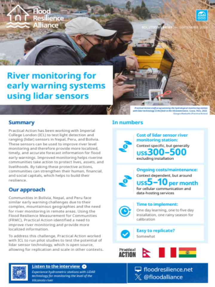 Cover and source: Flood Resilience Portal