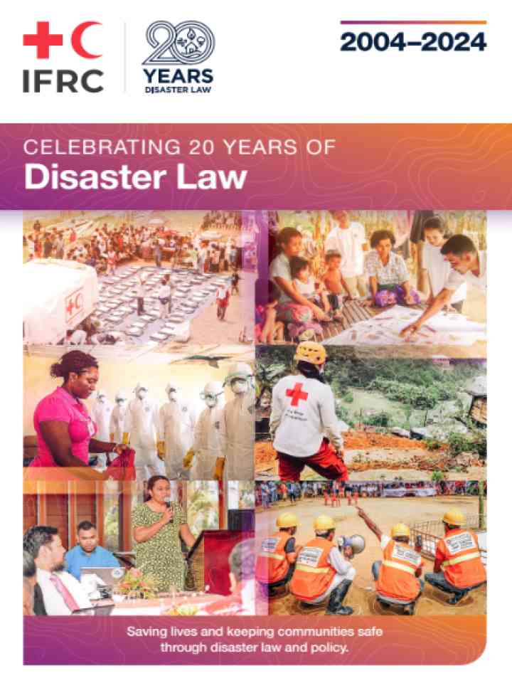 Cover source: International Federation of Red Cross and Red Crescent Societies