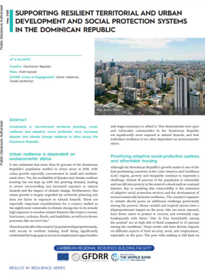 Cover and source: World Bank