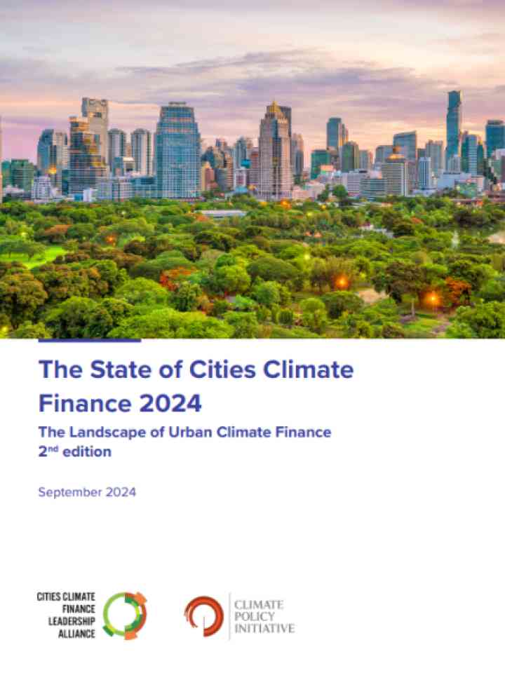 Cover and source: Climate Policy Initiative