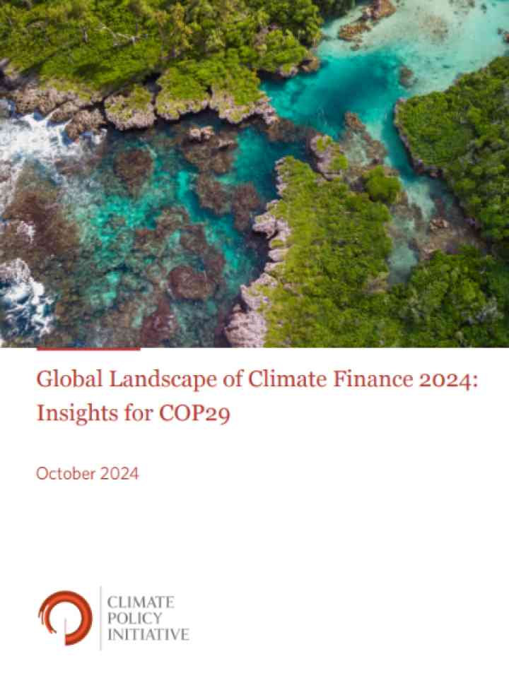 Cover and source: Climate Policy Initiative