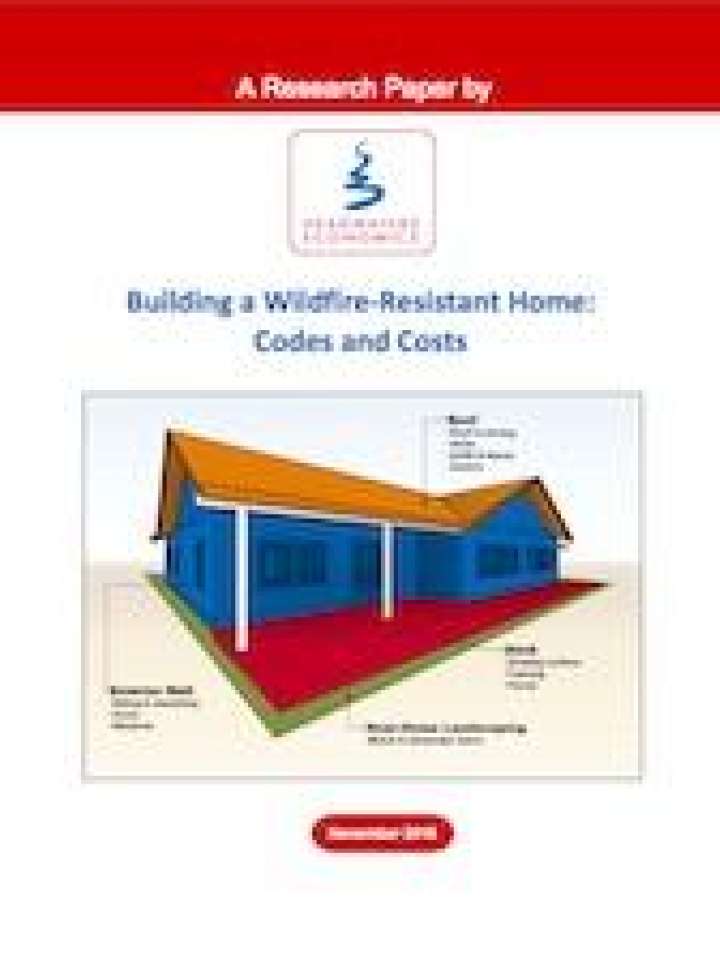 Building a Wildfire-Resistant Home: Codes and Costs - Headwaters Economics