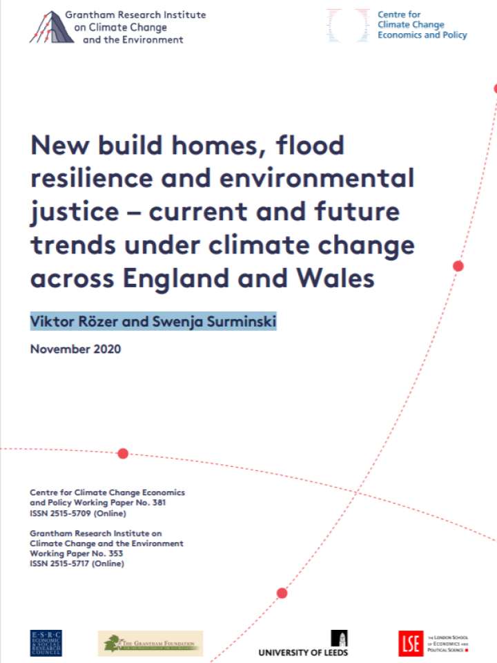 New Build Homes, Flood Resilience And Environmental Justice – Current ...