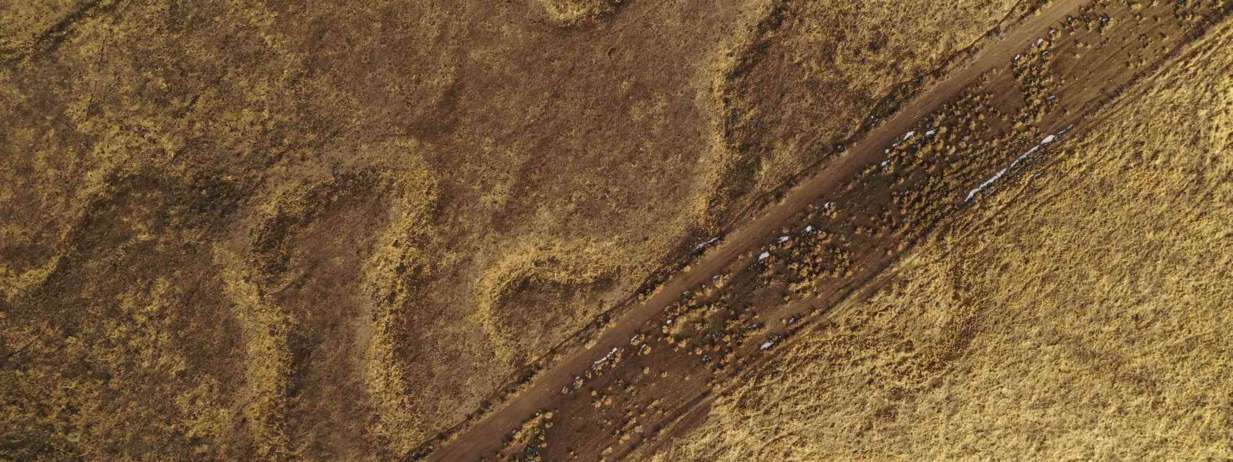 Drought, Nevada, USA Drone shot capturing the dry, barren landscapes near Halleck, Nevada.